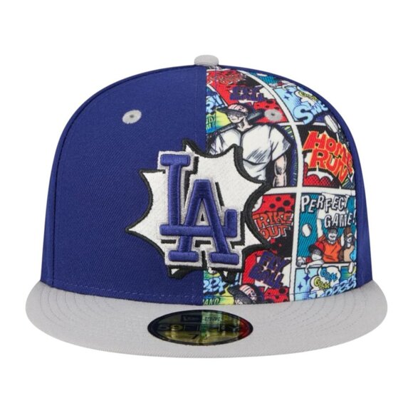 New Era Los Angeles Dodgers Diamond Hero Edition 59FIFTY Fitted Hat Size 7 3/4 - Picture 4 of 9
